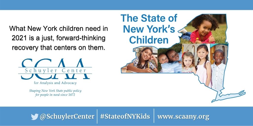 Schuyler Center Presents Data on State of New York Children