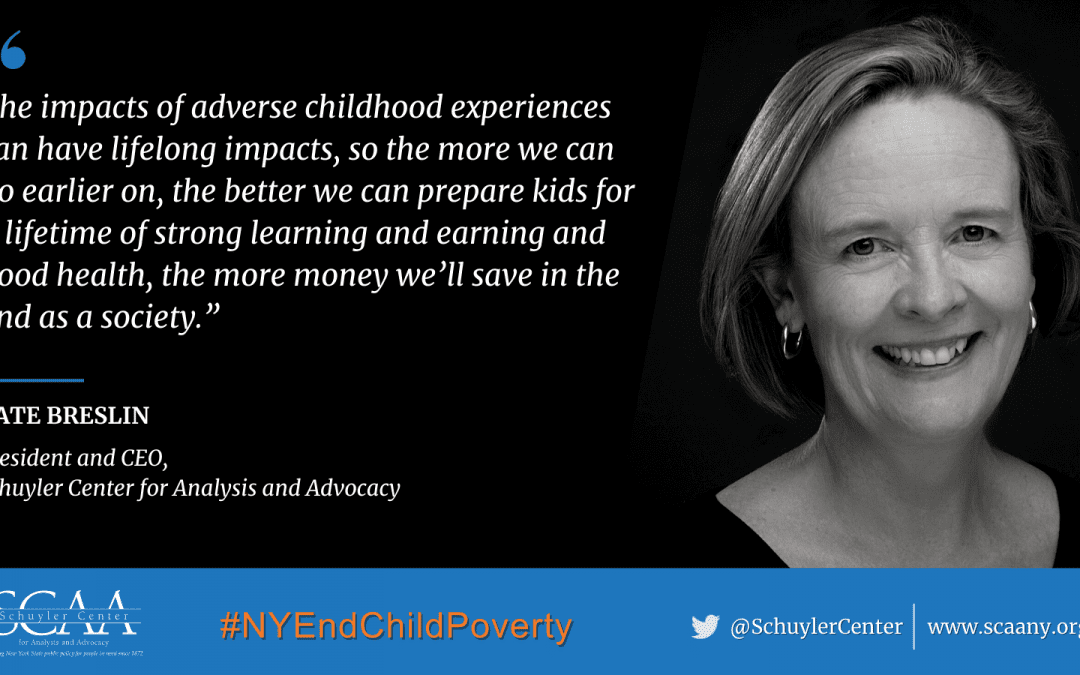 The Time is Now for New York State to Commit to Reduce Child Poverty; Harvard Advanced Leadership Initiative Social Impact Review