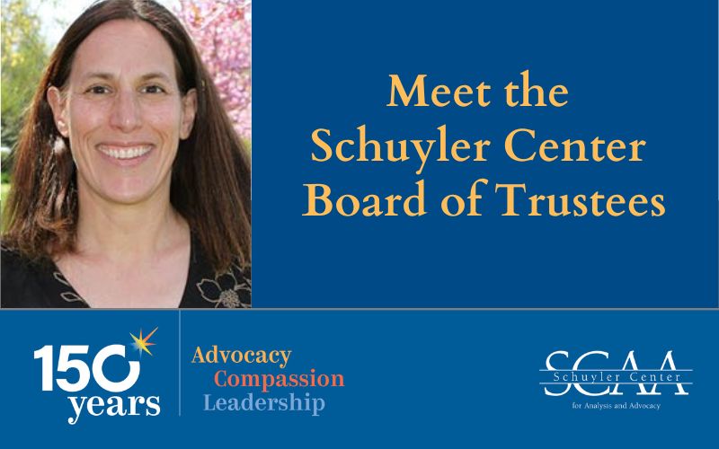 Meet the Schuyler Center Board: Elizabeth Palley, JD, Ph.D., MSW